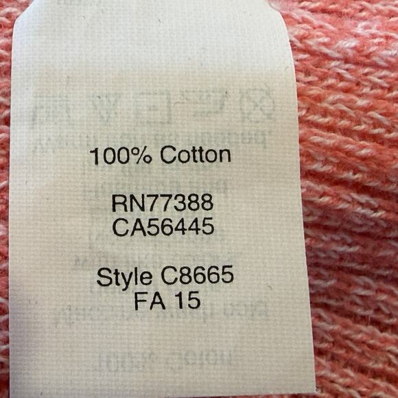 J.Crew Pullover Sweater Womens Sz Large Pink Long Sleeve Round Neck Lightweight - Picture 7 of 8